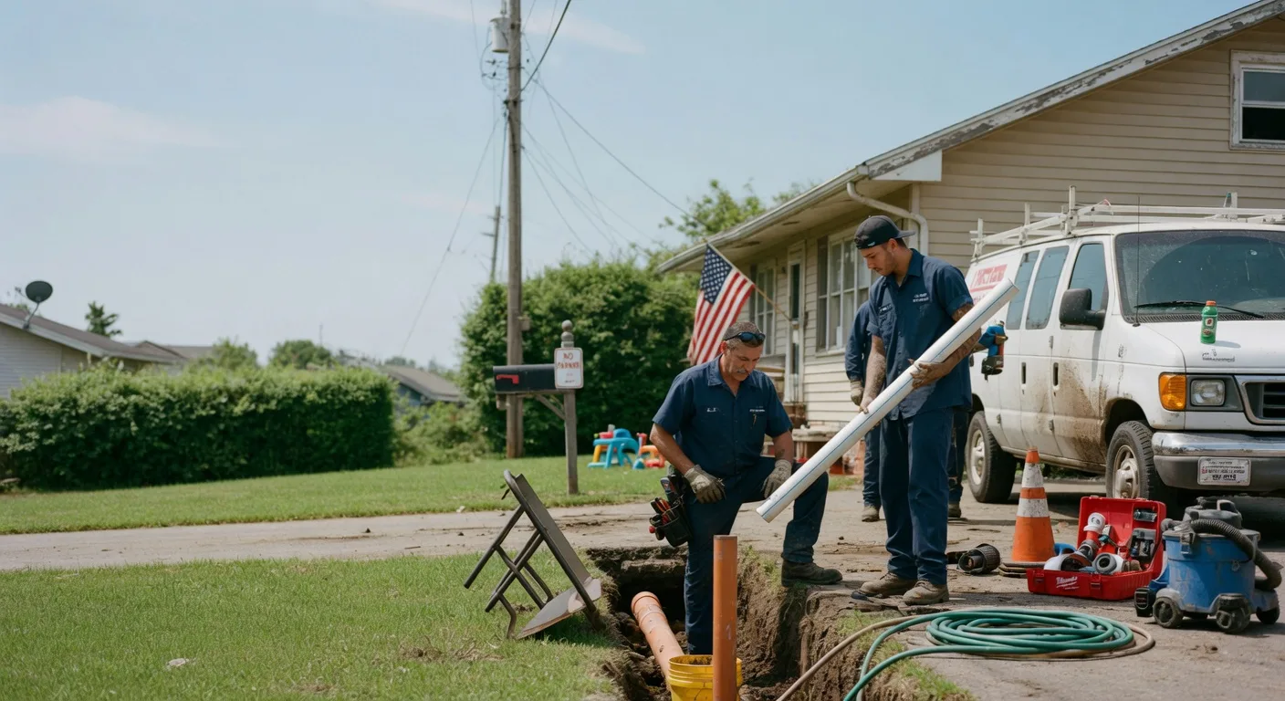 Drain Cleaning in Fisher, LA near me